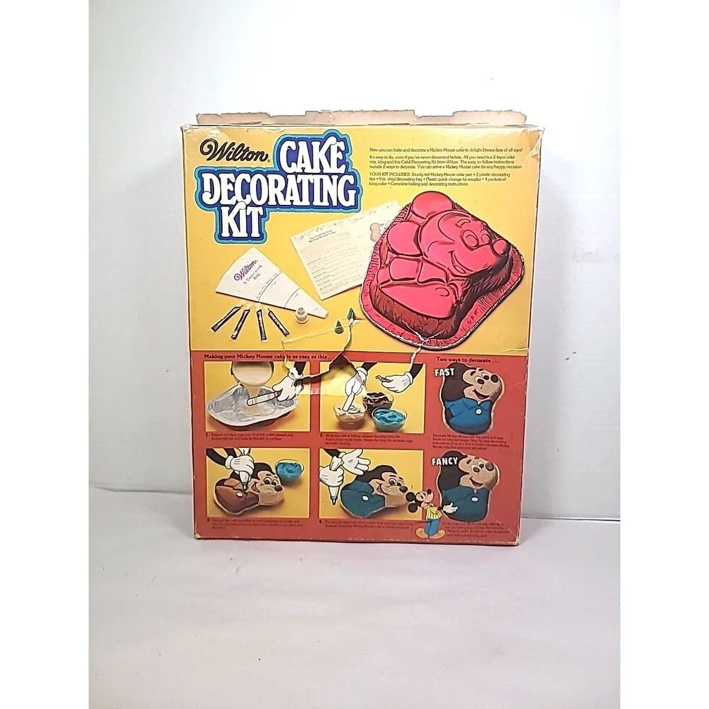 Walt Disney's Mickey Mouse Wilton Cake Decorating Kit Cake Pan Only